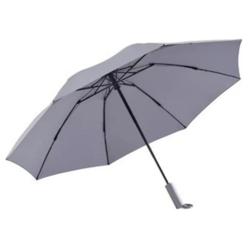 Зонт 90 Points Automatic Umbrella with LED Flashlight Серый