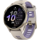 Garmin Forerunner 970, Золотистые, Ремешок индиго