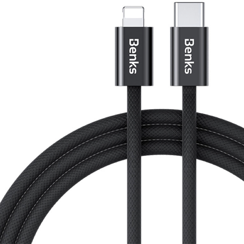Кабель Benks D46, USB-C → Lightning, длина 1 м