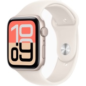 Apple Watch Sport SE 2025 (40mm) Алюминиевый корпус, Сияющая звезда, Sport Band (без RuStore)