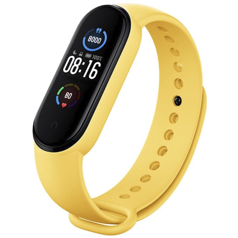 Браслет для фитнес трекера Xiaomi Mi Band 5 Силикон