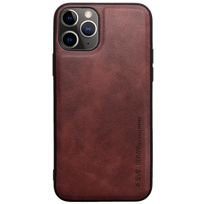 Чехол iPhone 11 Pro Накладка Кожзам X-Level Earl Series