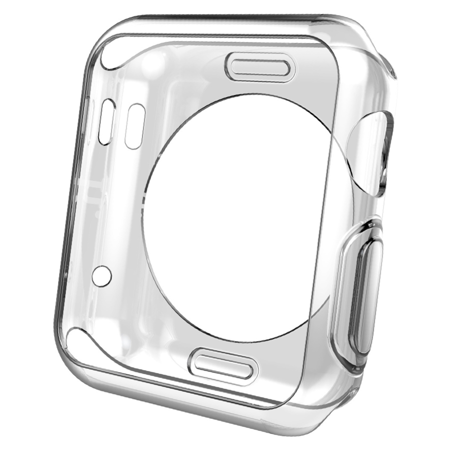 Чехол NVC для Apple Watch 42mm Накладка Ультратонкий Силикон