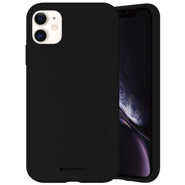 Чехол iPhone 11 Накладка Силикон Goospery Mercury Silicone Case