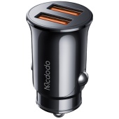 Автомобильное ЗУ Mcdodo CC-660, 12 ватт, 2 выхода: USB-A