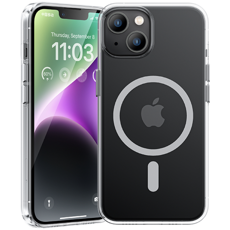 Чехол Benks Crystal для iPhone 14 (MagSafe)