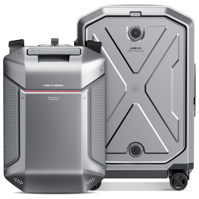 Чемодан с рюкзаком UREVO EVA Magnetic Suitcase 21" Серый