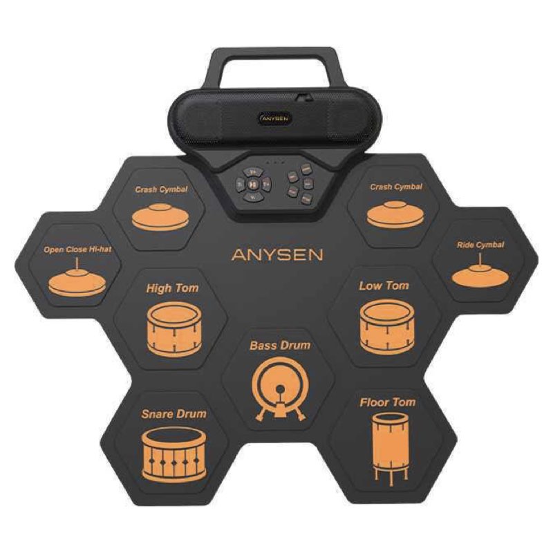 Портативная барабанная установка Anysen