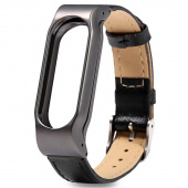 Браслет для фитнес трекера Xiaomi Mi Band 2 Кожзам