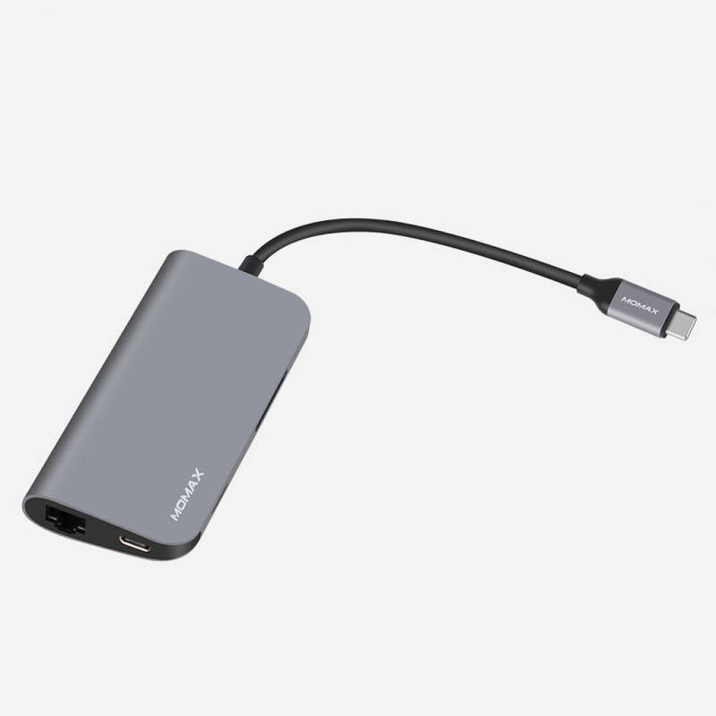 Многопортовый адаптер Momax One Link 8-in-1
