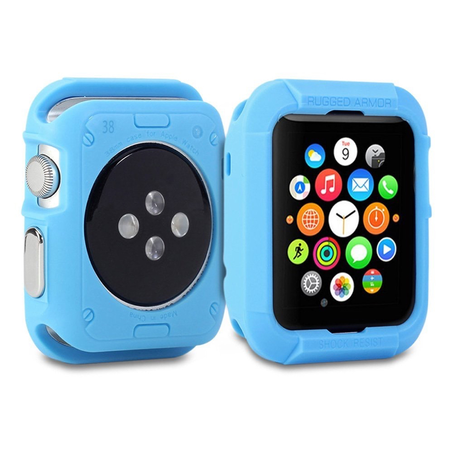 Чехол NVC для Apple Watch 42mm Накладка Силикон