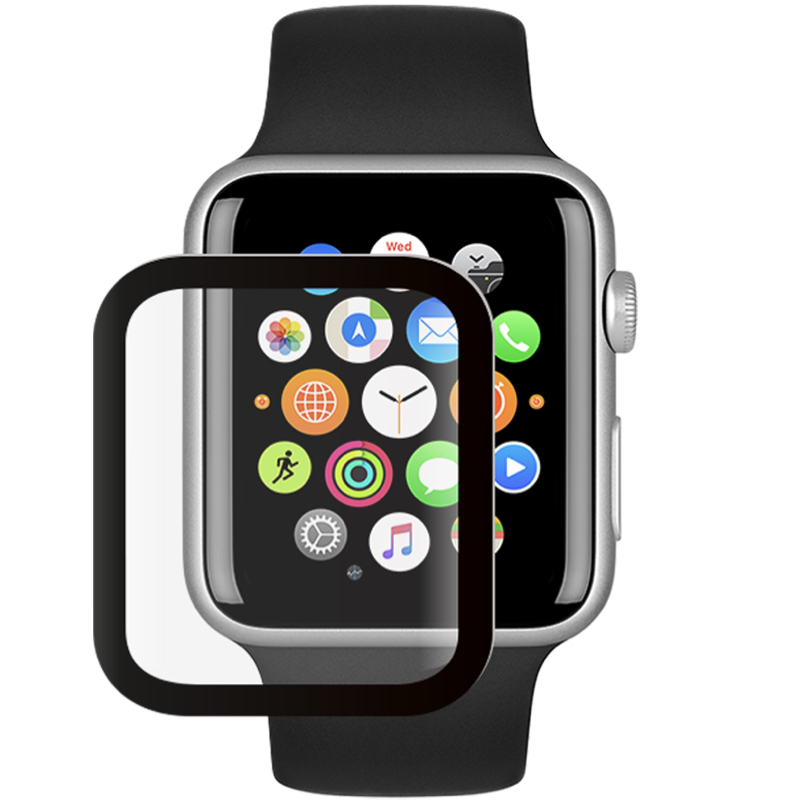 Защитное 3D стекло Deppa для Apple Watch 41мм