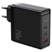 Сетевое ЗУ Mcdodo CH-291, 140 ватт, 3 выхода: USB-A, USB-C (2шт) + Кабель USB-C → USB-C, длина 2 м