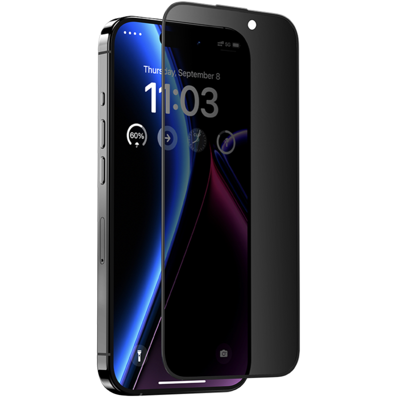 Защитное стекло Benks V Pro для iPhone 15 Pro Приватное