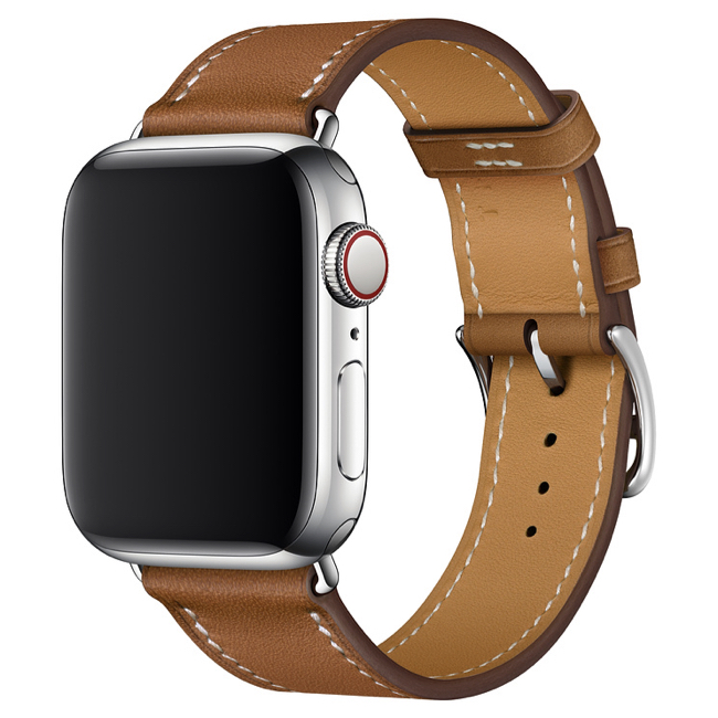 Браслет кожаный Simple Tour для Apple Watch 38, 40, 41mm