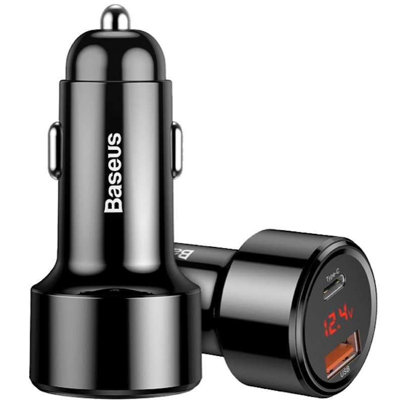 Автомобильное ЗУ Baseus Magic Series USB+USB-C PD