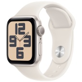Apple Watch Sport SE 2024 (40mm) Алюминиевый корпус, Сияющая звезда, Sport Band (без RuStore)