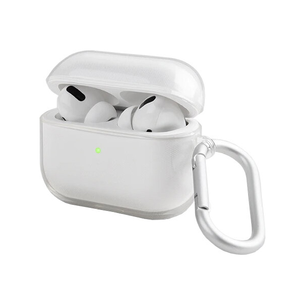 Чехол Uniq Glase для AirPods Pro с карабином