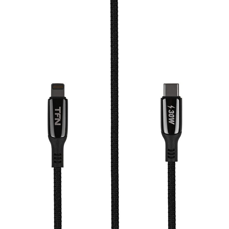 Кабель USB-C to Lightning TFN 1.2 м (Плетеный)
