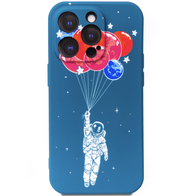 Чехол iPhone 14 Pro Накладка Силикон Luxo Kaws series