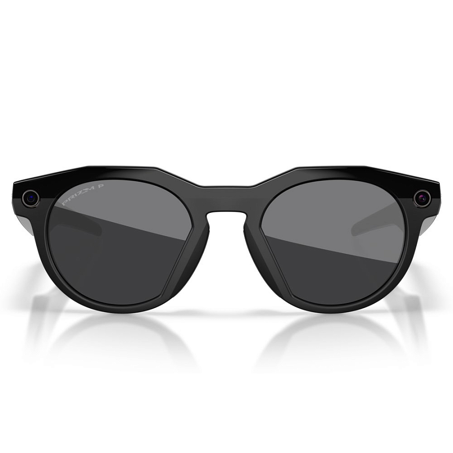 Умные очки Oakley HSTN, Чёрная оправа, Поляризационные чёрные линзы Prizm