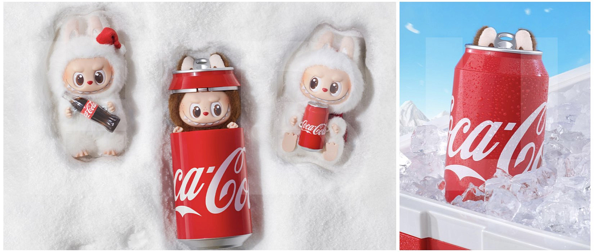 Игрушка Pop Mart Labubu Coca-Cola (Оригинал)